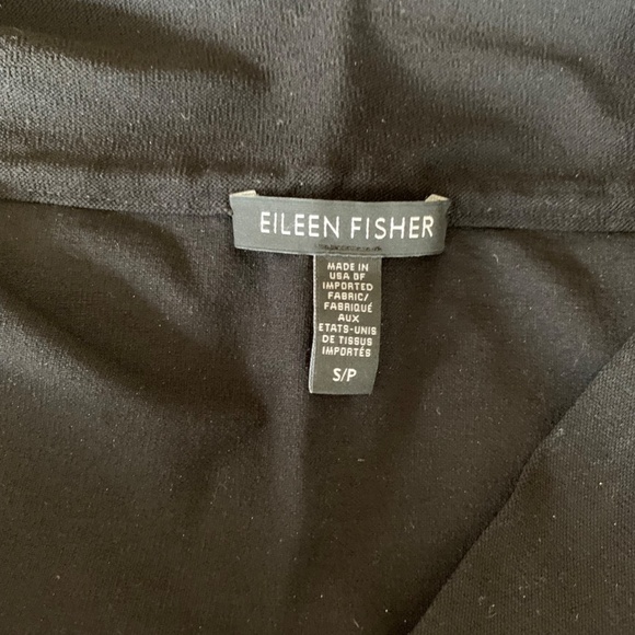 Eileen Fisher Stretch Crepe Pencil Skirt – Black (Size S/P) | Effortless - Picture 3 of 3